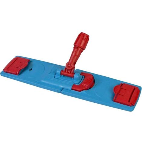 Support pour balai à franges de 50 cm, pliage rapide et sans contact, plastique résistant, fixation facile de la serpillère