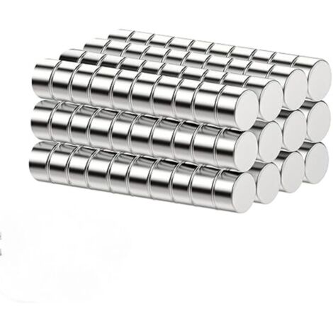 Aimants Puissants en Néodyme - 5x3mm, 120 Pièces - Petits Aimants Ronds Polyvalents en Terres Rares pour Réfrigérateur, Cuisine, Artisanat, Bricolage et Photos