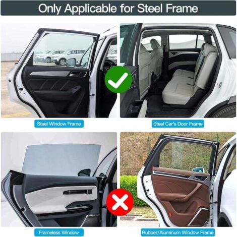 Pare-soleil de fenêtre de voiture pour Subaru Forester 2019-2024, pare- soleil universel pour fenêtre latérale, maille respirante, bloque l'intimité UV, moustiquaire, accessoires intérieurs, B/fenêtre Pare-soleil de fenêtre de voiture pour Subaru Forester 2019-2024, pare- soleil universel pour fenêtre latérale, maille respirante, bloque l'intimité UV, moustiquaire, accessoires intérieurs, B/fenêtre