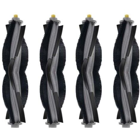 Brosse principale compatible avec les robots Kovos x1/t10/t20 - Accessoires : brosse rotative, consommables de nettoyage (lot de 4). (1/4)