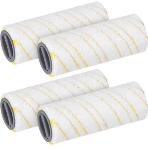 Brosse rotative de rechange, compatible avec les nettoyeurs de sols électriques Karcher FC3D et FC5, pièces détachées et accessoires pour la brosse principale en microfibre, brosse d'origine pour aspi (1/4)