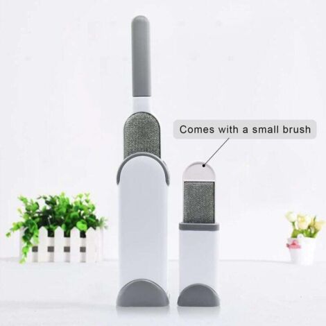 Brosse à Peluches Réutilisable Double Face - Pour Poils De Chien - Sans Marque