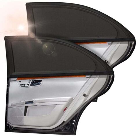Pare Soleil Voiture Bébé, 2 Pièces Chaussette Voiture Soleil pour Enfants et Animaux, Bloquer Les Rayons UV et Protection de la Vie Privée, Compatible avec 98% des Véhicules
