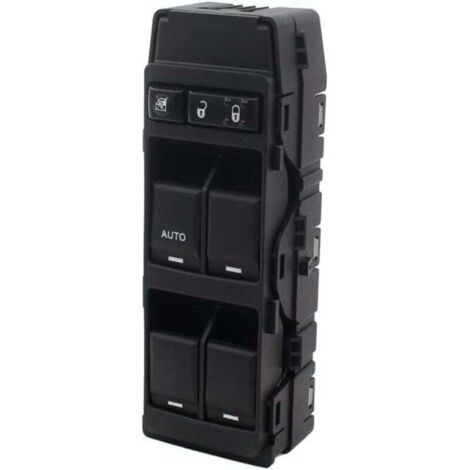 Compatible avec le commutateur principal de lève-vitre électrique avant gauche à 1 bouton automatique pour Chrysler 200, 300, Sebring, Dodge Avenger, Caliber, Charger, Dakota, Durango, Magnum, Jeep Co