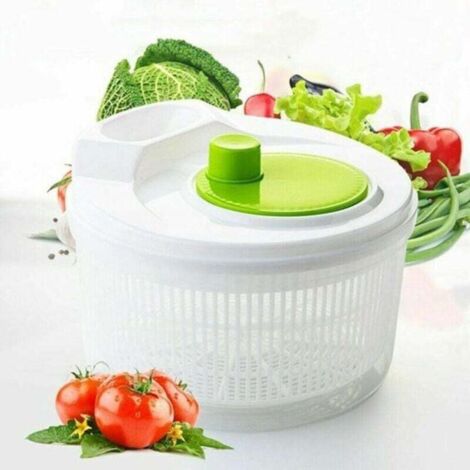Séchoir à salade - permet de couper, égoutter, laver et conserver les légumes - laitue - légumes - égoutter - filtre - pour égoutter les légumes à feuilles (2215cm-50L)