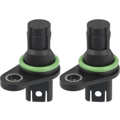 Compatible avec BMW Série 1 (528i, 535i, X6, 325i, 325xi, 330i, 330xi, 328i, 335i) - 2 capteurs de position d'arbre à cames/vilebrequin (référence 13627525014)