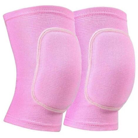 Genouillères Mighty Grip Taille S – Rose Et Noir Pour Pole Dancing Et Fitness
