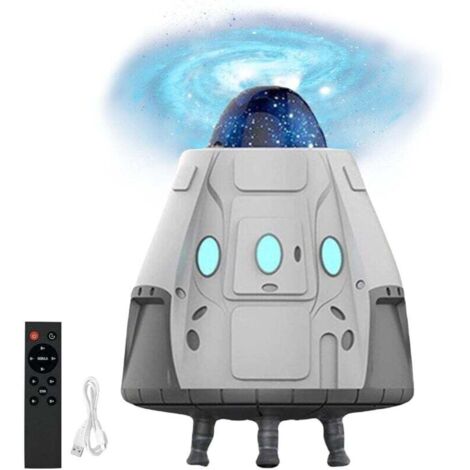 Veilleuse projecteur - Projecteur d'étoiles spatiales portable, cadeau d'anniversaire ou de Noël, veilleuse LED océan pour enfants
