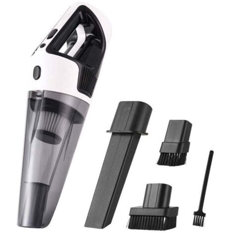 Aspirateur de voiture portable, aspirateur à main automatique sans fil 8000 Pa avec lumière LED, aspirateur puissant sans fil avec batterie grande capacité (1/4)