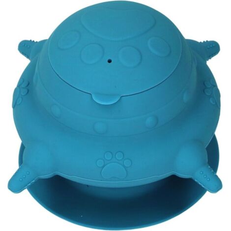 Distributeur de lait en silicone pour chiots avec 4 tétines, petite station d'alimentation pour chiots, biberons imitant le lait maternel, pour nourrir plusieurs petits animaux, convient aux propriéta (1/4)