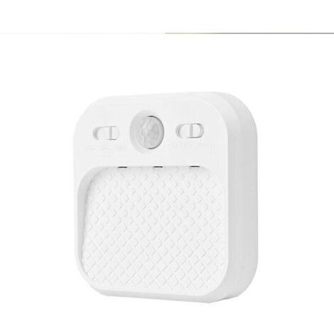 Veilleuse LED avec détecteur de mouvement (30 jours d'autonomie en veille), lampe à détecteur de mouvement rechargeable, lampe magnétique avec câble USB, 3 modes de détection pour couloir, chambre, ch