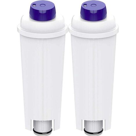 Lot de 2 Fltres à Eau pour Machine à Café DeLonghi DLSC002 pour De'Longhi ECAM, ETAM, EC, BC Series (1/4)