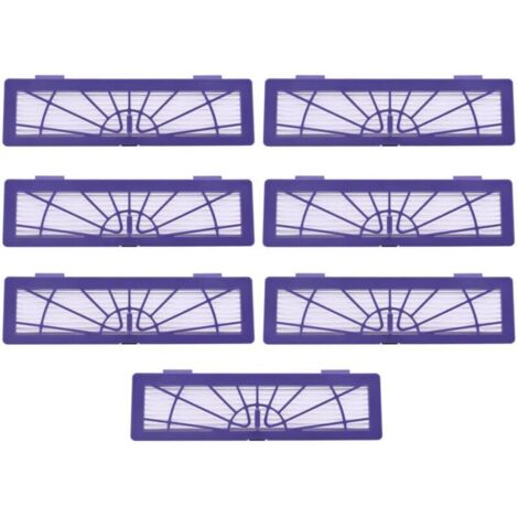 Compatible avec les aspirateurs robots Neato D3, D5, D70, D75, D80, 70E et D85 - Filtre de rechange - Accessoires pour aspirateurs robots, lot de 7 filtres de haute qualité (1/4)