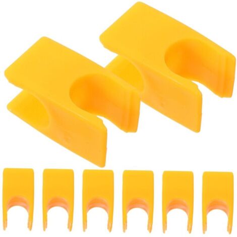 Kit de fixation pour poteaux de marquage de football (8 pièces) pour équipements d'entraînement sportif robustes, fixation rapide et réutilisable pour terrains de sport. (1/4)