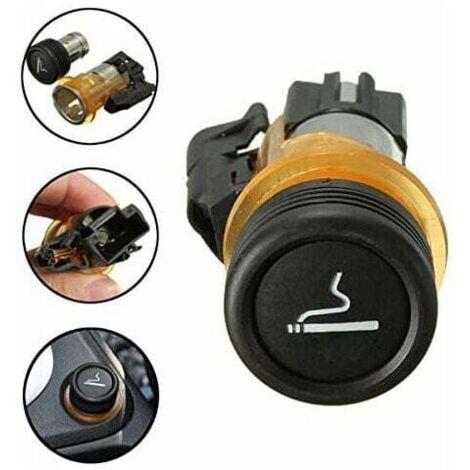 Allume-Cigare De Voiture Et Boîtier Cig Compatible avec Peugeot 206 308 406 607