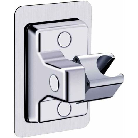 Support de pommeau de douche,support de douche à angle réglable à 360 °,support de douche à ABS à solide, sans perçage, support mural universel, plastique
