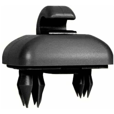 Lot de 1 clip de pare-soleil automatique Clip de pare-soleil, crochet de support de crochet de pare-soleil automatique pour Audi A1 A3 A4 A5 Q3 Q5 (8E0 857 562) A7 B6 B7 B8 S4 S5