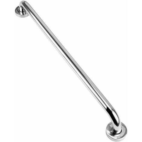 Barre d'Appui Dans Salle de Bain, 60 cm Barre d'Appui en Acier Inoxydable 304 Poignée de Sécurité Équilibre dans Chrome pour Douche Toilette Cuisine Chambre, Vis Dissimulée Fixé au Mur (1/4)