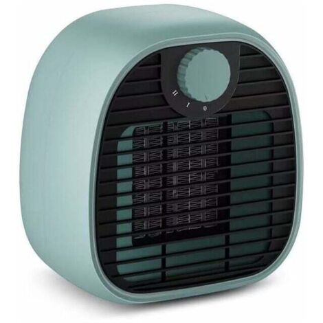 Chauffage Soufflant, Radiateur Soufflant Électrique 650/1000W, Protection Contre Surchauffe & Anti-Basculement, 2 Modes de Chauffage, Salle de Bain Maison Bureau, Sécurité - Silencieux