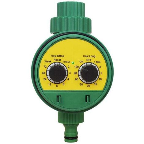Programmateur et minuterie d'arrosage automatique - Plusieurs programmes d'arrosage - Agriculture à effet de serre de jardin (1/4)