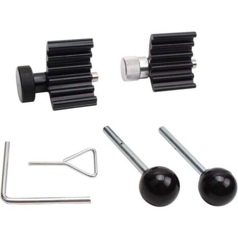 Kit de réglage du moteur Diesel, vanne de verrouillage du vilebrequin de distribution, outil de fixation du vilebrequin du moteur, compatible avec Audi et Volkswagen