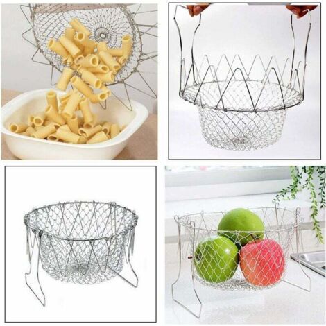 Panier à frire pour poulet/frites ustensiles de cuisine amovible 20 Panier à frire pour poulet/frites ustensiles de cuisine amovible 20
