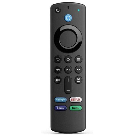 Télécommande vocale de remplacement de 3e génération, télécommande de remplacement avec fonction vocale, adaptée à la clé TV intelligente TV Stick 4K Max