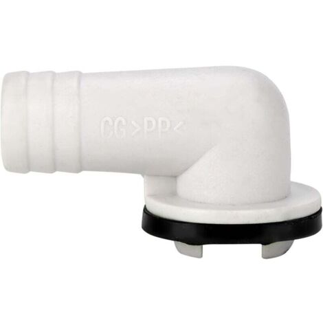 Tuyau Évacuation Condensat Clim, Connecteur Tuyau De Vidange Clim,Adaptateur De Tuyau De Vidange AC, Connecteur de Tuyau Vidange pour Climatiseur Angle Droit Outil de Drainage de Climatisation