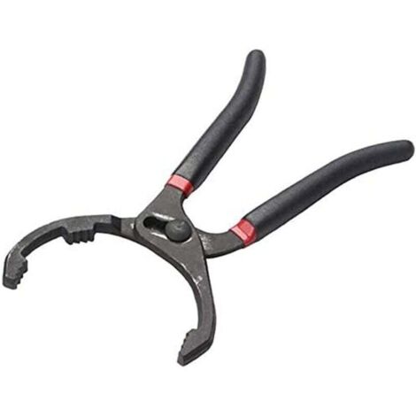 Pince Filtre a Huile,Pince de Retrait de Filtre à Huile Pince pour Clé à Filtre à Huile Réglable pour Filtres à Huile de Ø 45 mm à Ø 145 mm