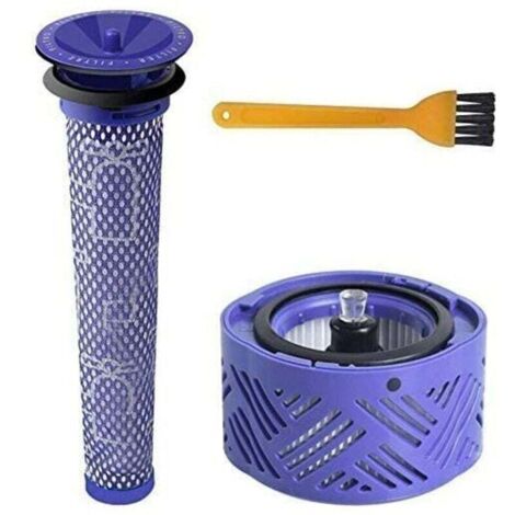 Post-Moteur Filtre HEPA V6 & Pré Filtre d'Aspirateur V6 V7 V8,Kit de Filtre de Remplacement pour Dyson V6 Range,Accessoire d'Aspirateur (1/4)