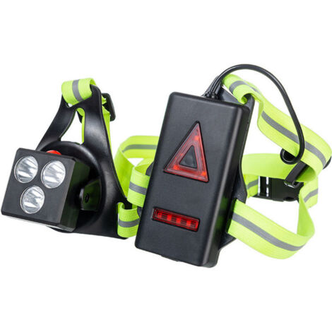 Lot 2 Lampes Clip USB Pour Course à Pied – 600 Lumens, 4 Modes (rouge Fixe / Clignotant Alterné) – Recharge Rapide 1h, Autonomie 15h