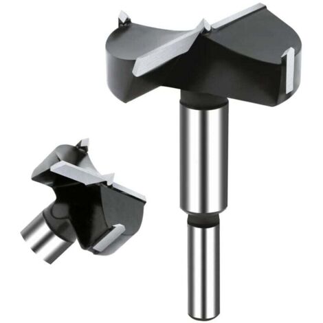 60mm Mèche pour bois, Foret en Carbure de tungstène pour Bois Dur, Foret à Bois, Foret à Charnière, kit d'outils pour bois, Contreplaqué, Plastique