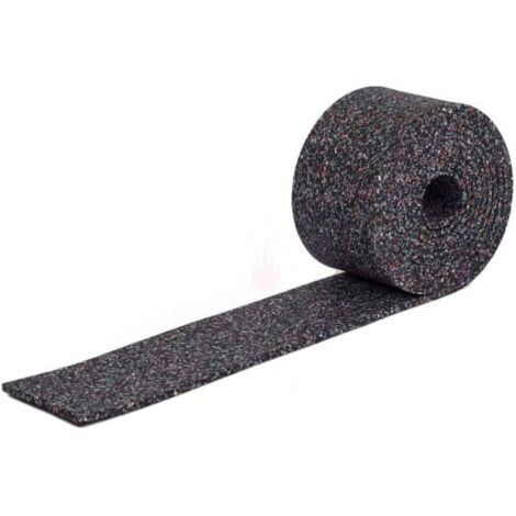 Safety Work - Tapis antidérapant pour Le Transport [ 1M x 5cmx 1cm ] Tapis Caoutchouc Rouleau, Cale Caoutchouc Terrasse, Bande Protection Lambourde, Bande Lambourde (1/4)