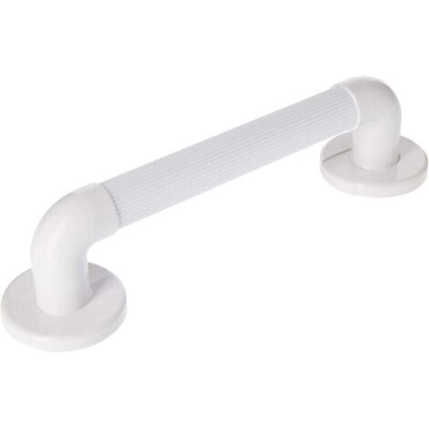 Barre d'appui murale antidérapante pour baignoire, pour la douche et le bain, adaptée aux personnes handicapées, blessées ou post-opératoires, 30 cm