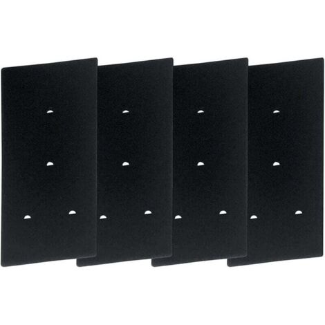 Pack de 4 filtres pour sèche-linge Bauknecht Privileg Whirlpool HX 481010716911 - sèche-linge pompe à chaleur - 230 x 115 x 14 mm - filtre éponge - sèche-linge à condensation (1/4)