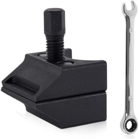 Écarteur de suspension de voiture, écarteur de fusée d'essieu, outil d'écartement de jambe de force pour la plupart des véhicules, clé de retrait d'amortisseur de voiture.