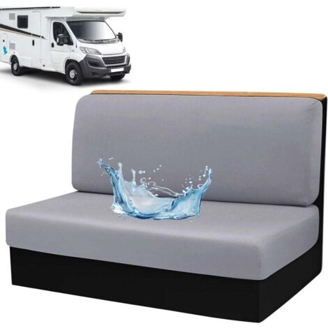 housses de siège de caravane - Pour caravane, camping-car, table à manger - Gris argenté