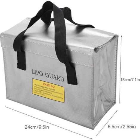Sac Protection Batterie Vélo électrique Sacoche De Protection Ignifuge