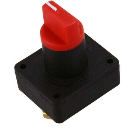 300A Coupe batterie voiture,Déconnexion L'isolateur Batterie Couper Commutateur Puissance pour bateau camion de voiture (1/4)