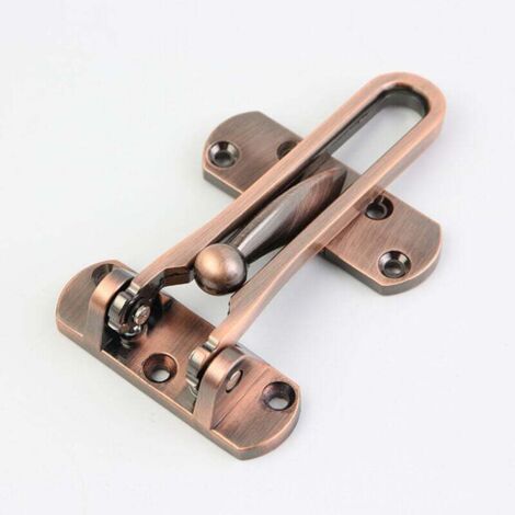 Entrebâilleur de porte à recouvrement Nickel (1/3)