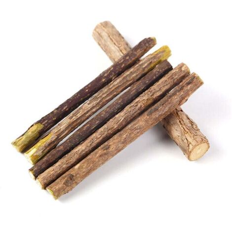 Lot de 10 Baton de Matatabi pour Chat,Herbe à Chat Séchée Herbe a Chat Naturel Bâton de Matabi Macher Jouet Chats,0.4-0.6cm