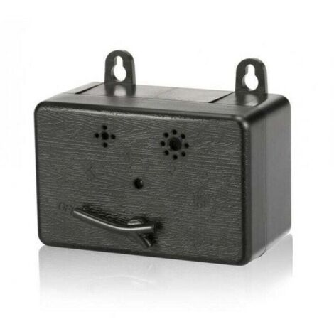 CSB19 Anti Aboiement Chien, Ultrasons Anti-aboiement Dispositif Anti-aboiements pour Chien avec Indicateur LED, Anti Aboiement Chien Entraînement Contrôle sans Danger pour Tous Chiens(Noir),8×6