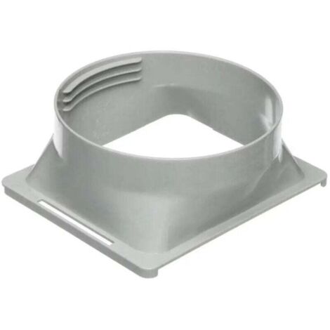 150mm Accessoires de climatisation diamètre 15cm blanc rond interface de corps mobile accessoires de climatisation raccords carrés