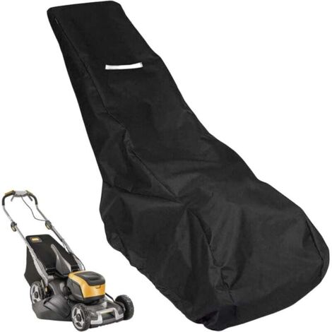 Housse de protection pour tondeuse à gazon avec sac de rangement :housse de protection pour tondeuse à gazon avec cordon de serrage, 210D Oxford