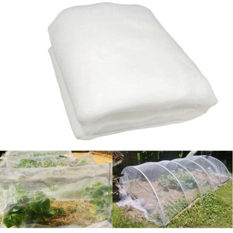 Filet Anti Insecte 3m x 10m, Filets pour Jardin, Filet Anti Insecte Potager, Maille Fine Anti-Insecte en Maille pour la Protection des Plantes, Fleurs, Légumes et Fruits