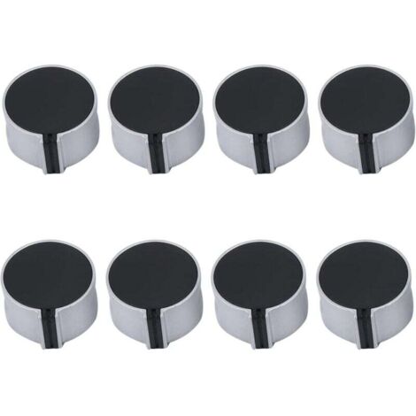 Lot de 8 boutons de cuisinière à gaz, 8 mm, boutons pour cuisinière, accessoires de cuisine