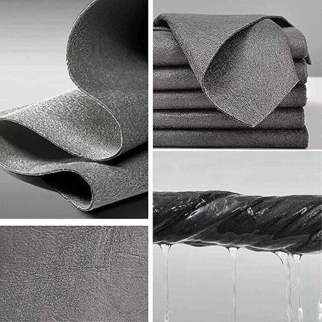 Lot De 10 Chiffons Magiques Microfibre Épaissie 20x30cm - Chiffons Vitres Sans Traces Réutilisables Pour Cuisine, Voiture & Fenêtres