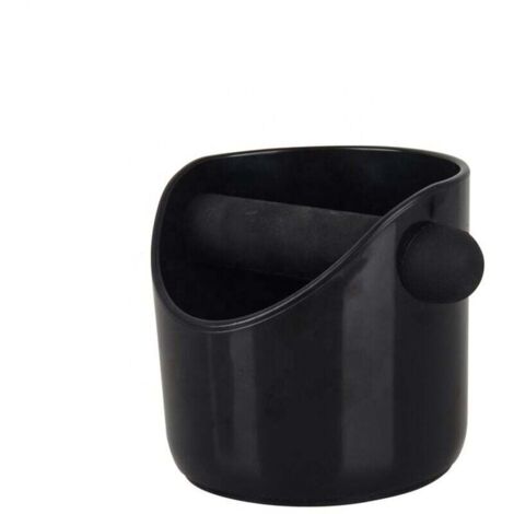 Knock Box,Bac à marc de café,Boite marc de Café,Boîte à café,Bac marc de cafe pour récupérateur marc de café,Boîte pour marc de café avec bande métallique amoviblee,Barista accessoires pour mac
