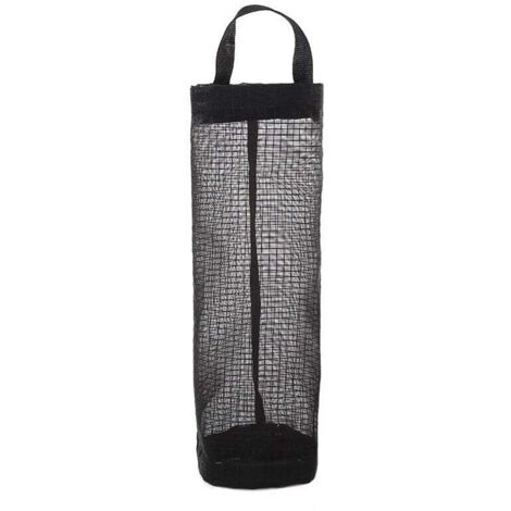 Lot de 2 sacs de rangement en plastique étanche lavable avec support mural pliable