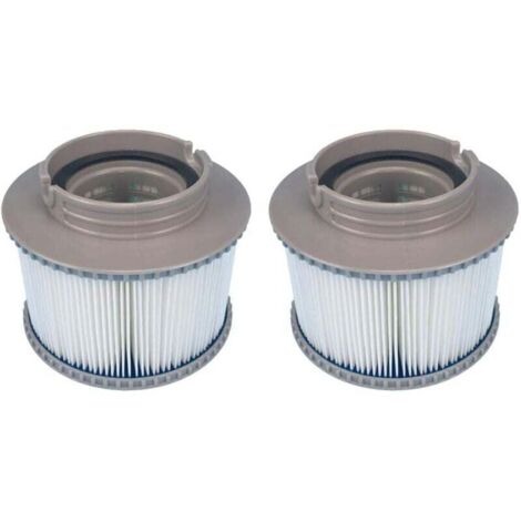 Pack de 2 filtres de Rechange pour MSPA FD2089, Pompe à Cartouche filtrante pour MSPA Tous Les spas actuels
